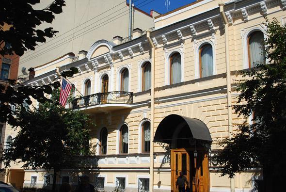 Здание экс-резиденции в Гродненском переулке
